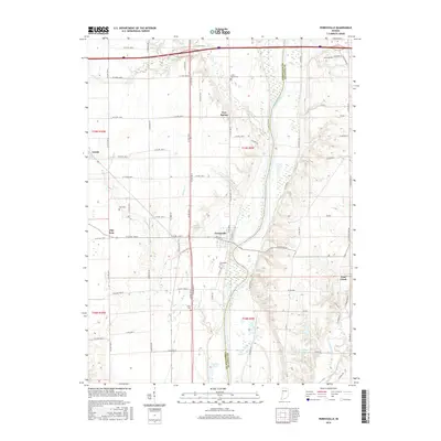 2016 Map of Perrysville, 2016 Print