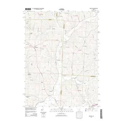 2013 Map of Perryton, 2013 Print