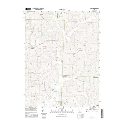 2016 Map of Perryton, 2016 Print