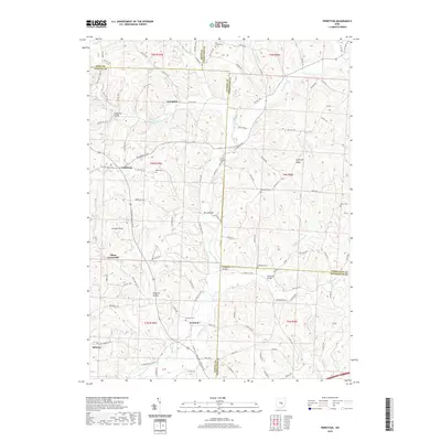 2019 Map of Perryton, 2019 Print