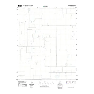 2010 Map of Perryton NW, 2010 Print