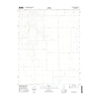 2016 Map of Perryton NW, 2016 Print