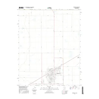 2016 Map of Perryton, 2016 Print