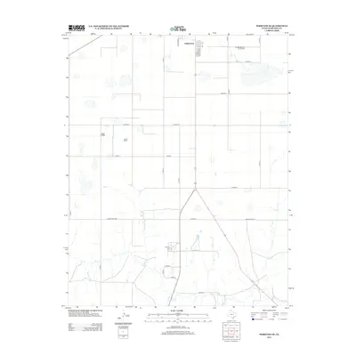 2012 Map of Perryton SE, 2012 Print