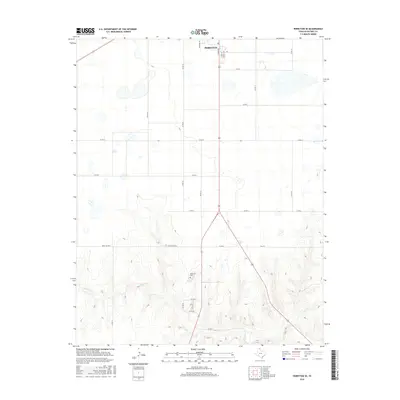 2016 Map of Perryton SE, 2016 Print