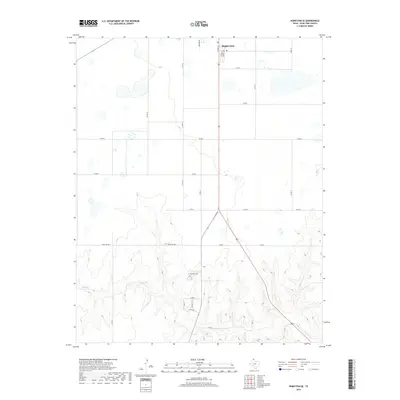 2019 Map of Perryton SE, 2019 Print