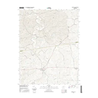 2016 Map of Perryville, 2016 Print