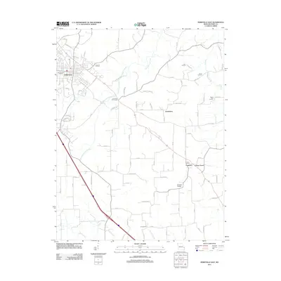 2012 Map of Perryville East, 2012 Print