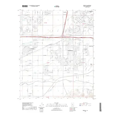 2018 Map of Perryville, 2018 Print