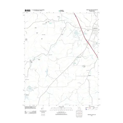 2012 Map of Perryville West, 2012 Print