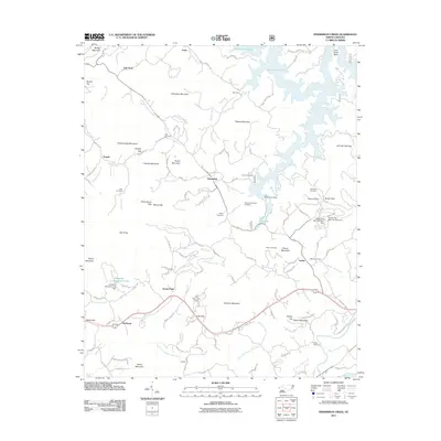 2011 Map of Persimmon Creek, 2011 Print