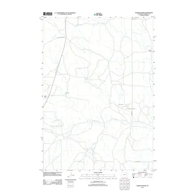 2012 Map of Persson Draw, 2012 Print
