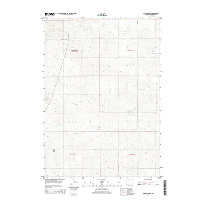 2015 Map of Persson Draw, 2015 Print