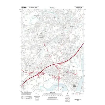 2011 Map of Perth Amboy, 2011 Print
