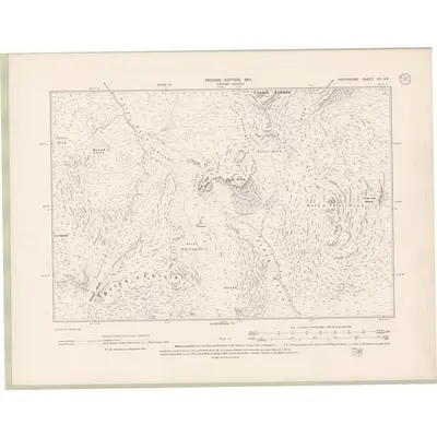 1898 Map of Perth and Clackmannan Sheet CII.NE, 1901 Print
