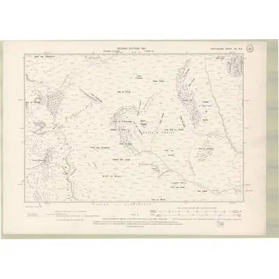1898 Map of Perth and Clackmannan Sheet CV.NE, 1901 Print