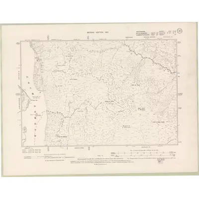 1898 Map of Perth and Clackmannan Sheet CXII.NW, 1901 Print