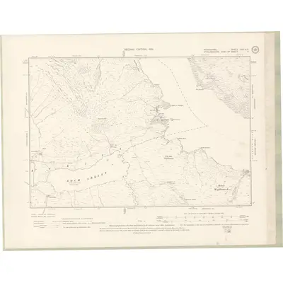 1898 Map of Perth and Clackmannan Sheet CXII.SE, 1901 Print