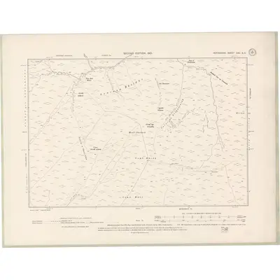 1899 Map of Perth and Clackmannan Sheet CXV.NE, 1901 Print