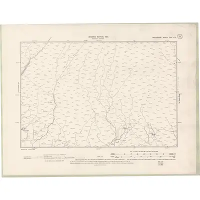 1899 Map of Perth and Clackmannan Sheet CXV.SE, 1901 Print
