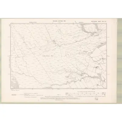 1898 Map of Perth and Clackmannan Sheet CXVI.SE, 1901 Print
