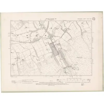 1899 Map of Perth and Clackmannan Sheet CXVIII.SW, 1901 Print