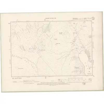 1898 Map of Perth and Clackmannan Sheet CXXI.NE, 1901 Print