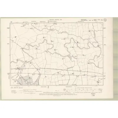 1899 Map of Perth and Clackmannan Sheet CXXXI.SE, 1901 Print