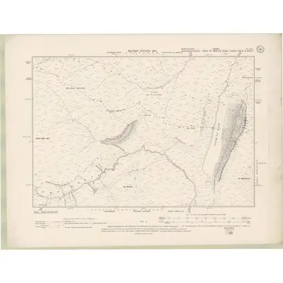 1898 Map of Perth and Clackmannan Sheet III.SE, 1901 Print