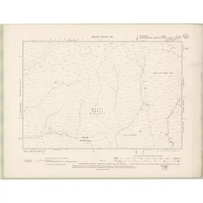 1898 Map of Perth and Clackmannan Sheet IV.NE, 1901 Print
