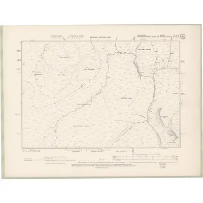 1898 Map of Perth and Clackmannan Sheet IV.SE, 1901 Print
