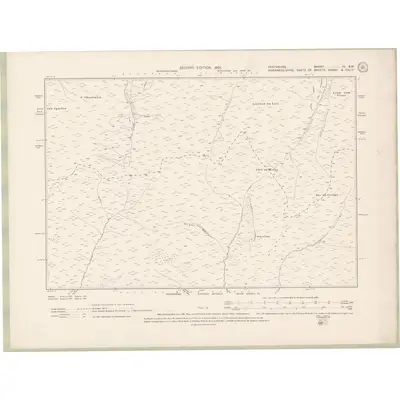 1898 Map of Perth and Clackmannan Sheet IV.SW, 1901 Print