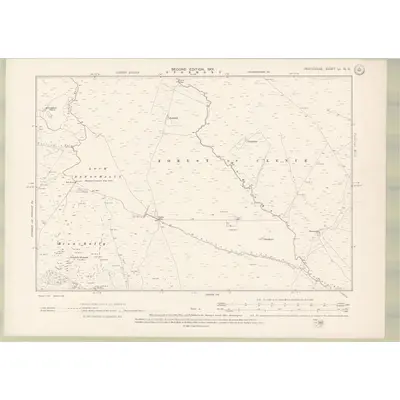 1899 Map of Perth and Clackmannan Sheet LI.NE, 1901 Print