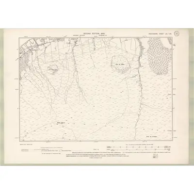 1898 Map of Perth and Clackmannan Sheet LIX.SW, 1900 Print