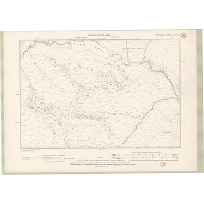 1898 Map of Perth and Clackmannan Sheet LVI.NE, 1900 Print