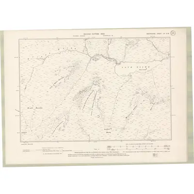 1898 Map of Perth and Clackmannan Sheet LVI.NW, 1900 Print