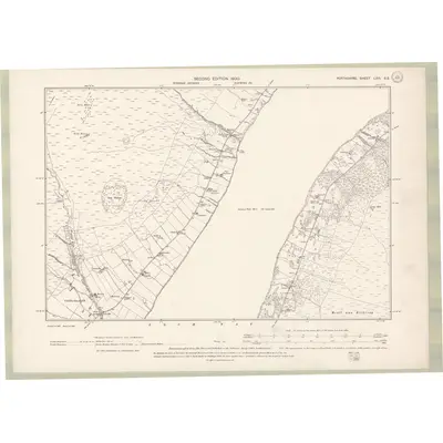1898 Map of Perth and Clackmannan Sheet LVIII.SE, 1900 Print
