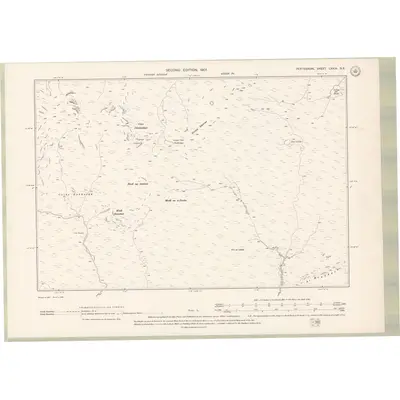 1898 Map of Perth and Clackmannan Sheet LXXIX.NE, 1901 Print