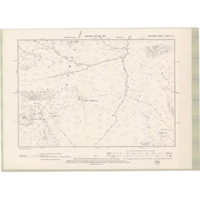1898 Map of Perth and Clackmannan Sheet LXXVIII.NE, 1901 Print