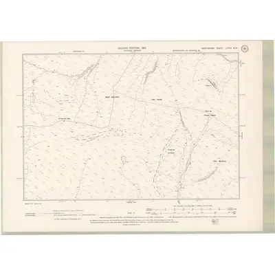 1898 Map of Perth and Clackmannan Sheet LXXXII.NW, 1901 Print