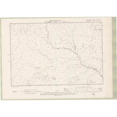 1898 Map of Perth and Clackmannan Sheet LXXXIX.SE, 1901 Print