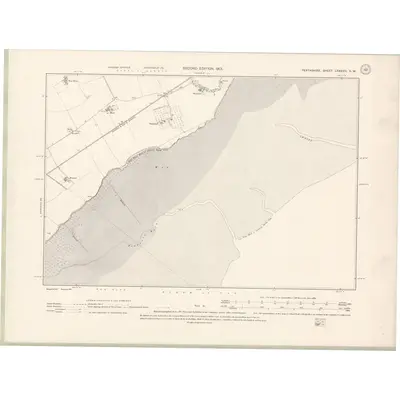 1898 Map of Perth and Clackmannan Sheet LXXXVIII.SW, 1901 Print