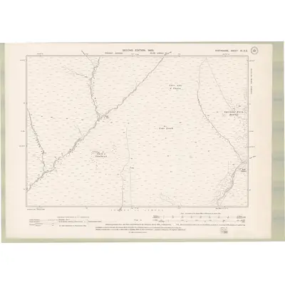 1898 Map of Perth and Clackmannan Sheet XI.SE, 1900 Print