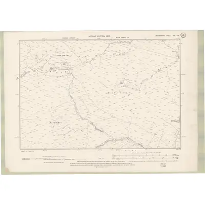 1898 Map of Perth and Clackmannan Sheet XIX.SE, 1900 Print