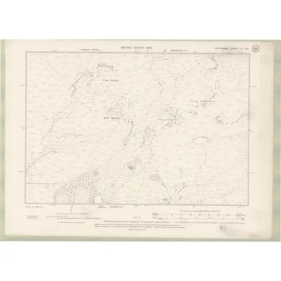 1898 Map of Perth and Clackmannan Sheet XLI.NW, 1900 Print