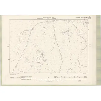 1898 Map of Perth and Clackmannan Sheet XLV.NE, 1900 Print