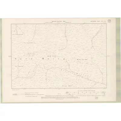 1898 Map of Perth and Clackmannan Sheet XLVII.NE, 1900 Print