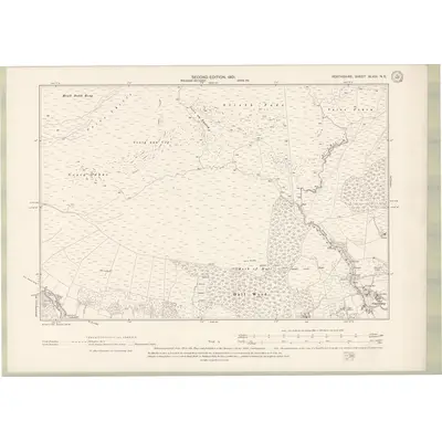 1899 Map of Perth and Clackmannan Sheet XLVIII.NE, 1901 Print