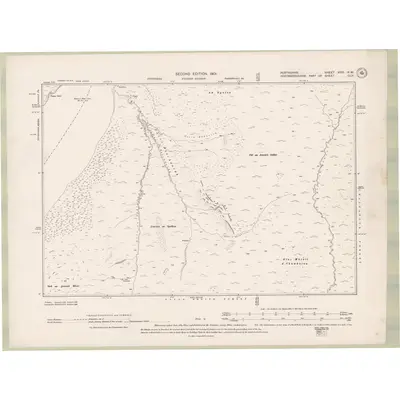 1898 Map of Perth and Clackmannan Sheet XVIII.NW, 1901 Print