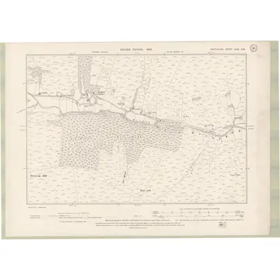 1898 Map of Perth and Clackmannan Sheet XXIX.NW, 1900 Print